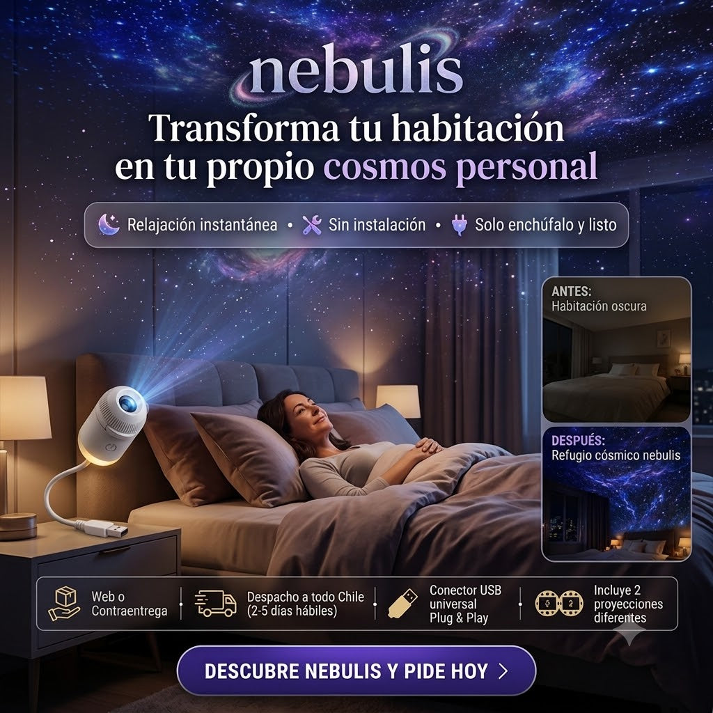 Nebulis — Proyector de Estrellas y Nebulosa 2 en 1